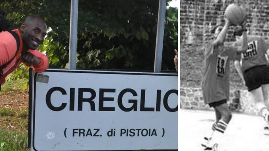 
	Kobe Bryant in visita a Cireglio e da piccolo nel campetto del paese

