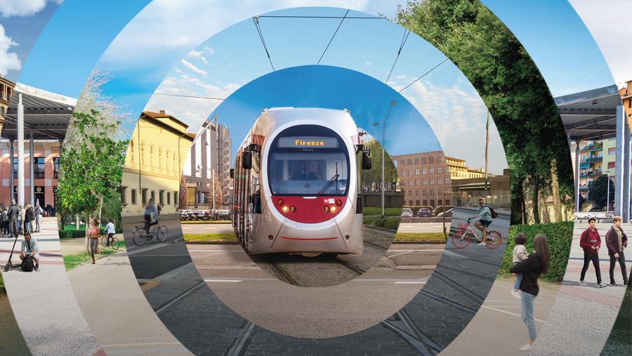 Tramvia, stazioni e piste ciclabili per il futuro sostenibile di Firenze