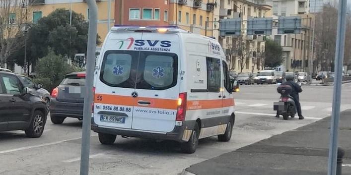 Un’ambulanza della Svs (Foto d’archivio)