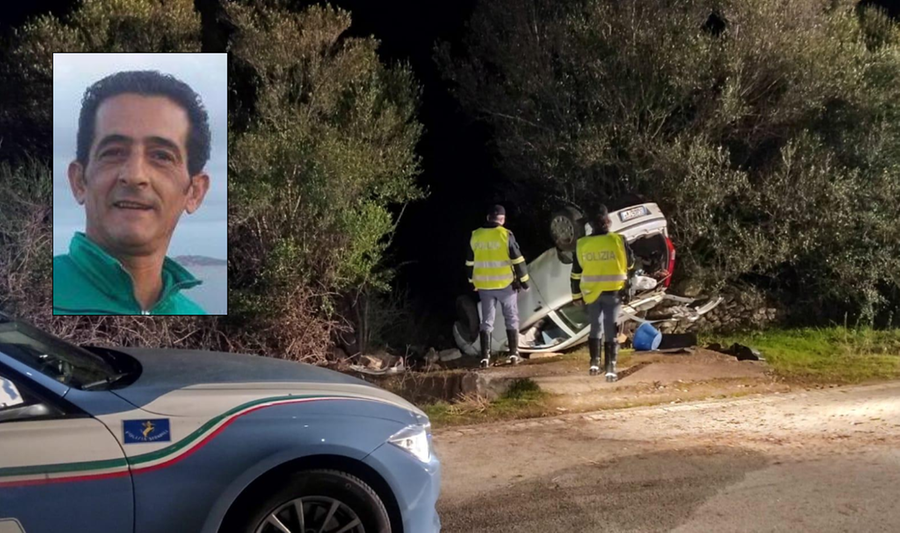 Tragedia ad Arzachena, perde il controllo dell’auto e finisce contro un muro: muore Enrico Fadda