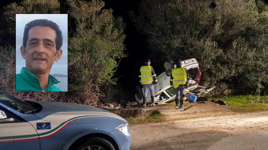 Tragedia ad Arzachena, perde il controllo dell’auto e finisce contro un muro: muore Enrico Fadda