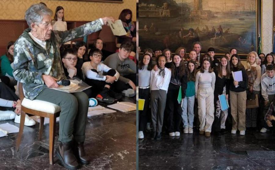 «La fuga mi salvò dallo sterminio». La prof Giuliana Menasci di Livorno si racconta agli studenti