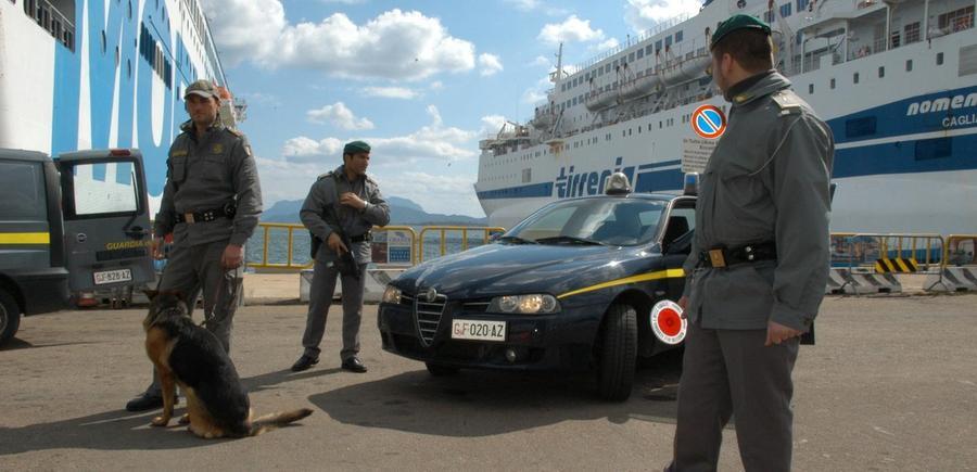 La via della droga tra i porti di Olbia e di Livorno