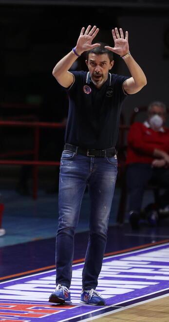 Il coach di Gema  Marco Del Re