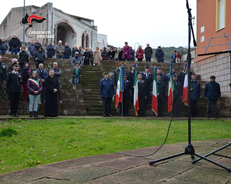 
	Un momento della commemorazione a Bidon&igrave;

