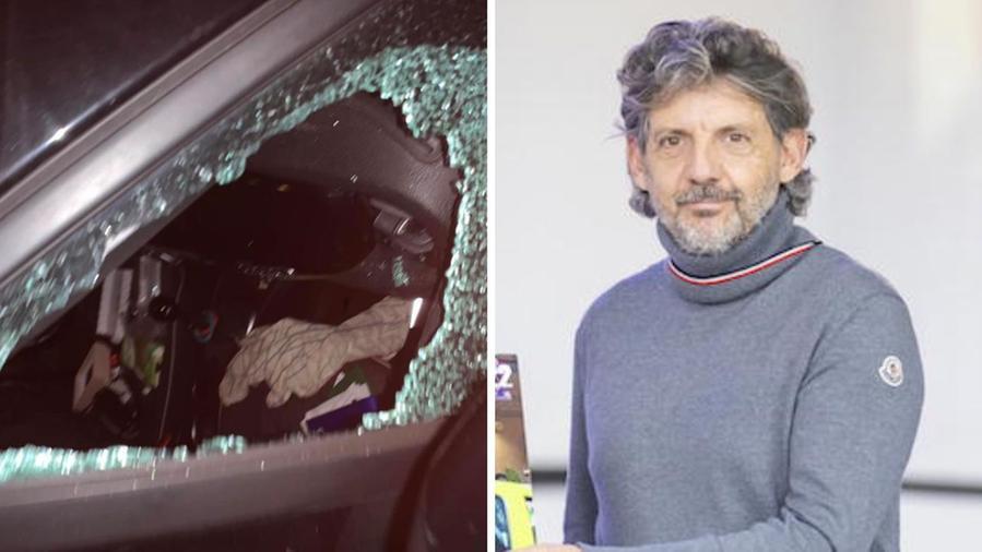 A destra l'ex pilota Anghini