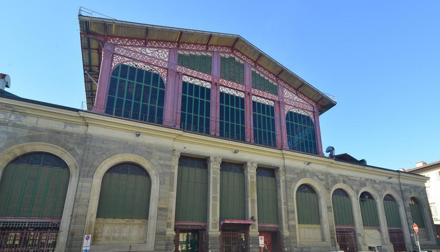 L’edificio che ospita il Mercato Centrale in San Lorenzo