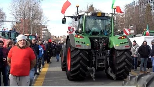 Agricoltori, la rabbia sul trattore «Ma non siamo i nuovi Forconi»