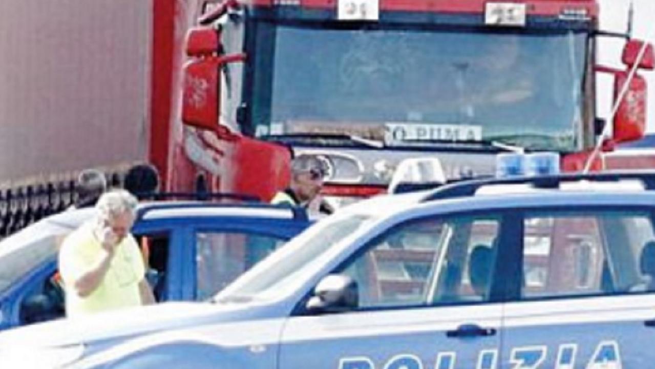 La polizia sul luogo della tragedia (foto d'archivio)