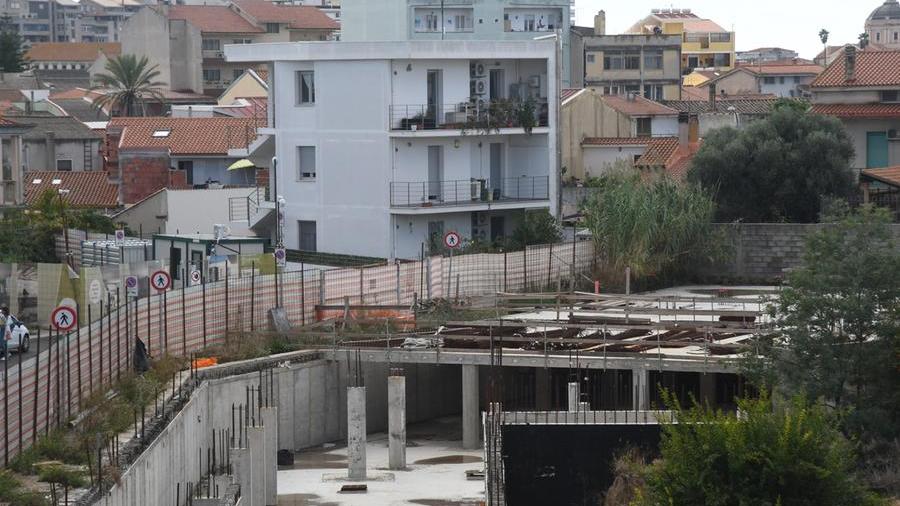 Il cantiere di via Lepanto fermo da più di un anno