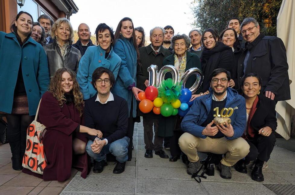 Massa, grande festa per i 100 anni di Liliano Mandorli<br>

