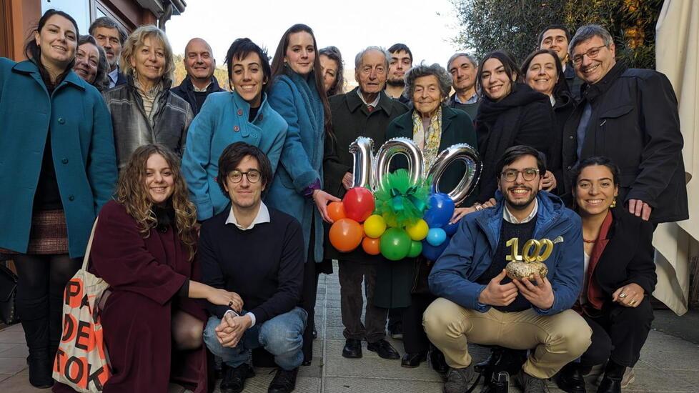 Massa, grande festa per i 100 anni di Liliano Mandorli<br type="_moz" />
