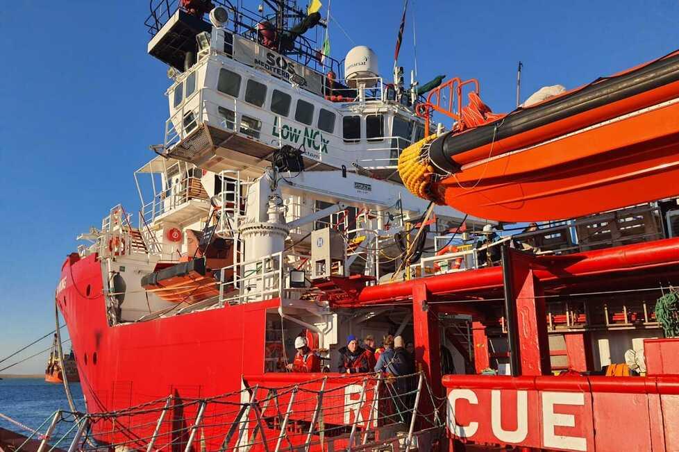 La "Ocean Viking", già sbarcata a Livorno a dicembre 2023