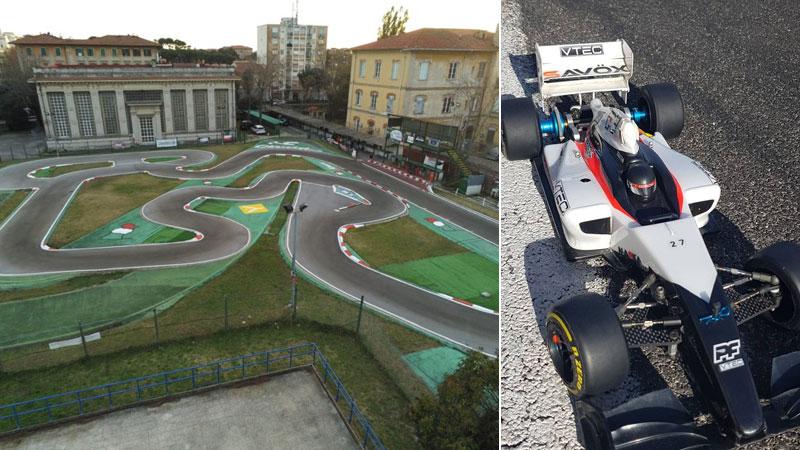 Il circuito del Gymnasium e una macchina elettrica