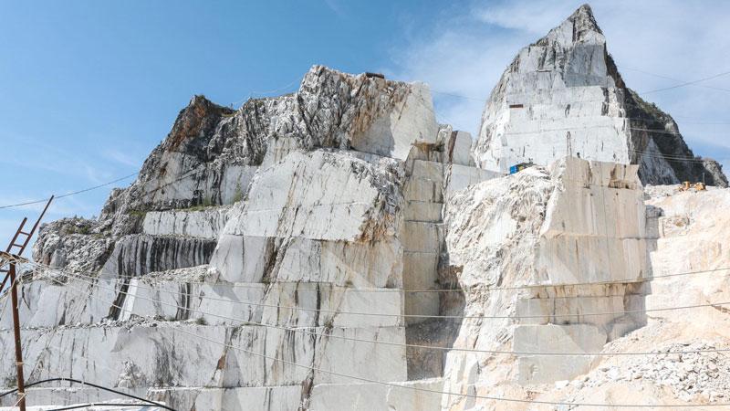 Uno scorcio delle cave