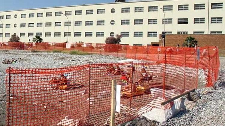 
	L&rsquo;area dove verr&agrave; realizzato l&rsquo;intervento di messa in sicurezza e poi quello di rimozione dell&rsquo;amianto

