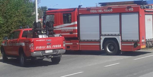
	I mezzi dei vigili del fuoco (foto d'archivio)

