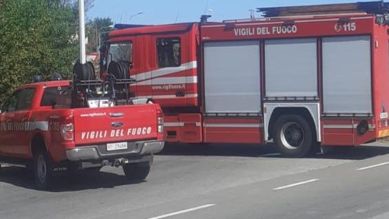 I mezzi dei vigili del fuoco (foto d'archivio)