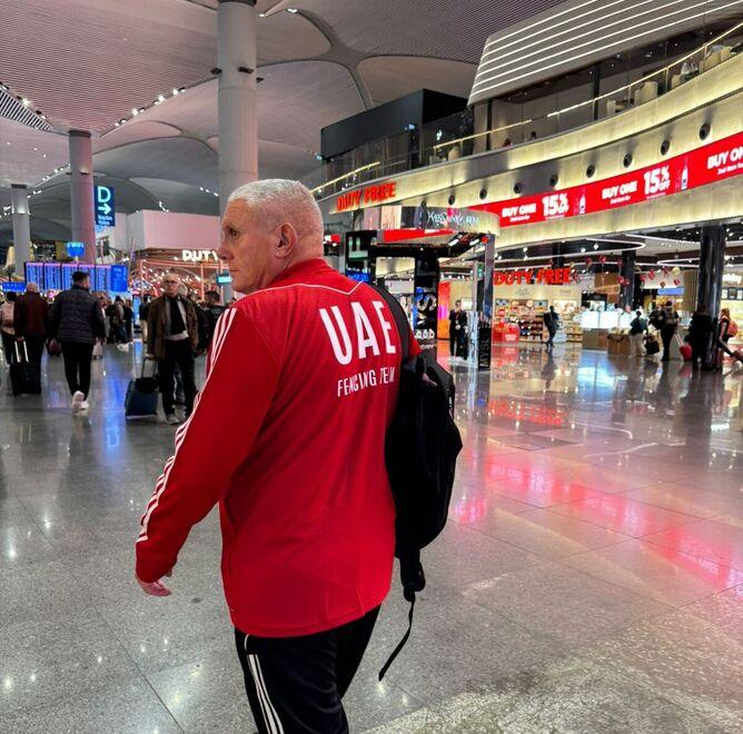 Da Piombino a Dubai Fabrizio Di Rosa  insegna la scherma alla Nazionale giovani