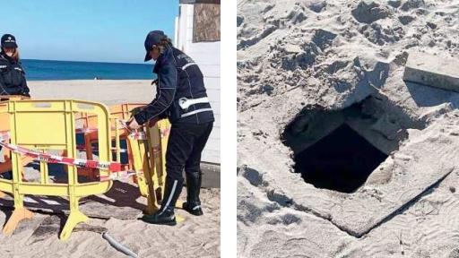 Passeggia in spiaggia a Platamona e cade dentro una cisterna