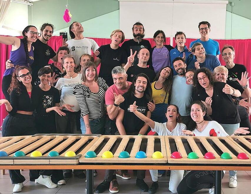 Livorno, ecco Francesco Boni: l’artista circense che aiuta i disabili in tutta Europa<br>
