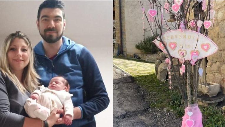 Fiocco rosa a Castagnedolo: dopo 45 anni nasce una bambina