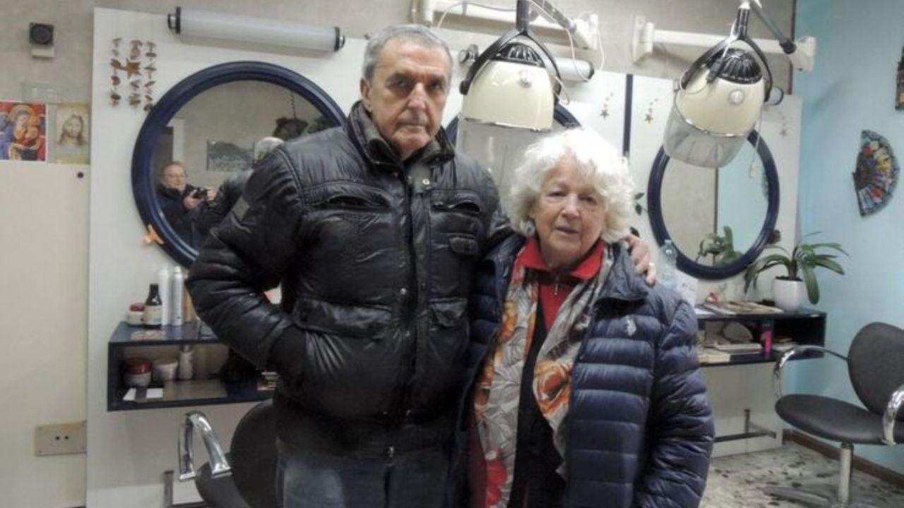 Riano e Grazia nella loro attività