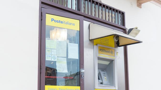 Copparo, assalto sventato al Postamat