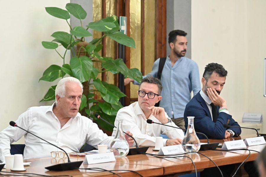 
	Da sinistra, Eugenio Giani, Dario Nardella e Matteo Biffoni

