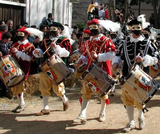 
	I Tamburini protagonisti della Sartiglia

