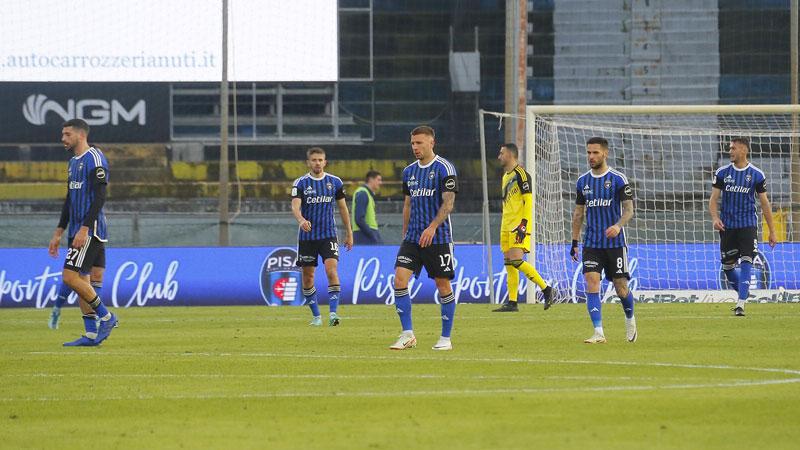 La delusione dei nerazzurri dopo una rete incassata