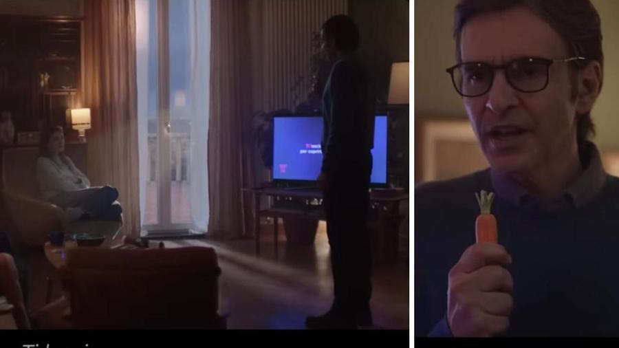 
	Due momenti dello spot Esselunga

