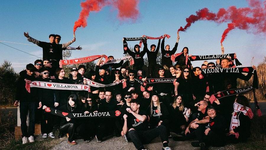 I supporter di Villanova dei Bnkr44