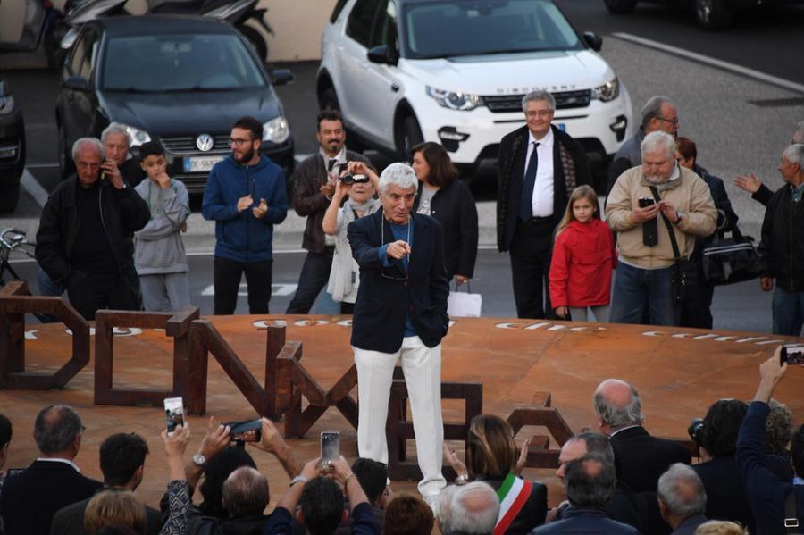 
	Don Backy&nbsp;sulla rotatoria a lui dedicata a Santa Croce sull&rsquo;Arno

