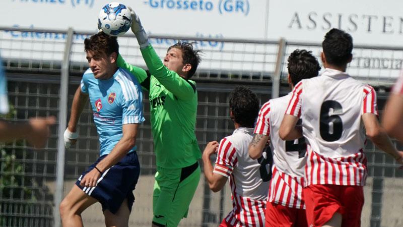 
	A destra, una sfida nel campionato di Eccellenza (foto Franco Silvi)

