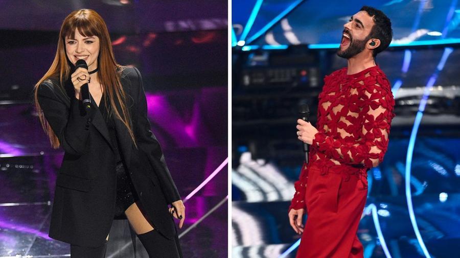 
	Annalisa e Mengoni sul palco di Sanremo

