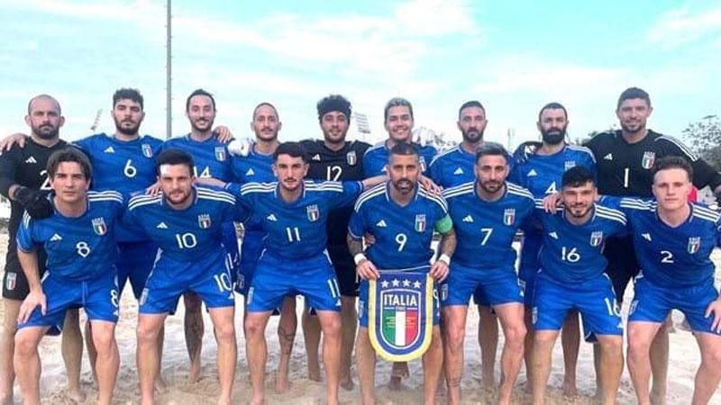 
	La Nazionale azzurra di beach soccer

