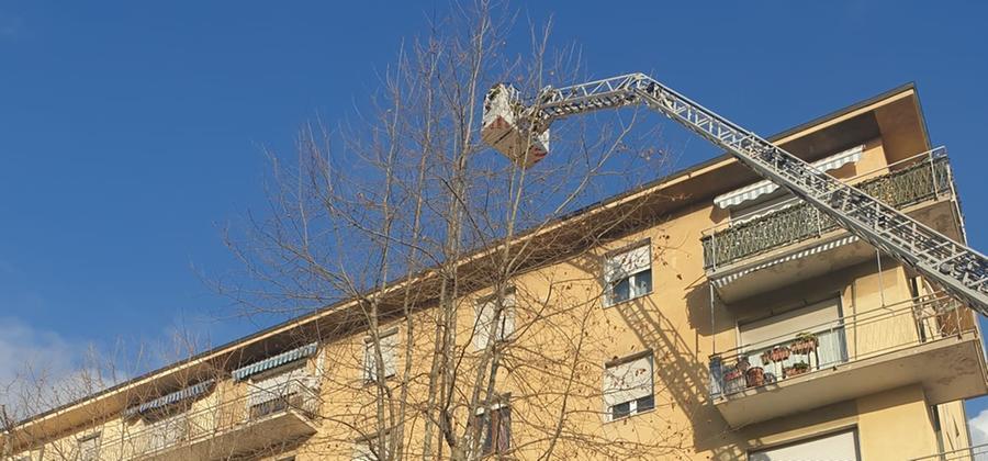 
	Il soccorso in viale Ippolito Nievo

