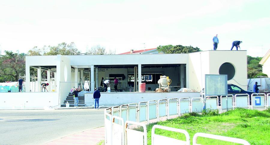
	Lavori quasi conclusi nello storico ristorante da Ernesto (foto di Ivan Nuvoli)


