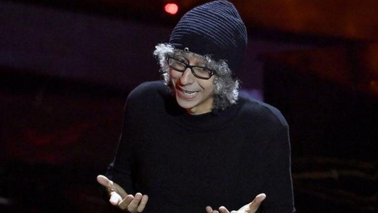 Giovanni Allevi sul palco dell'Ariston