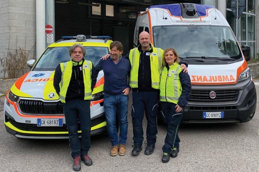 
	Da destra:&nbsp;Sandro Benetti, Giorgio Cantelli, Riccardo Giuriola, Katia Virgili

