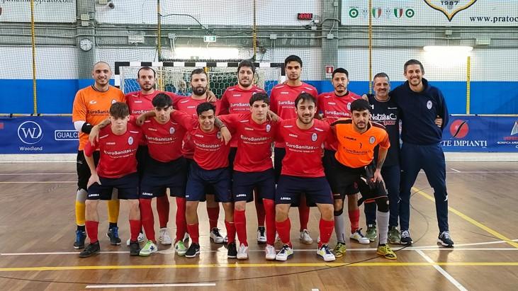 La formazione dell’Usd Monsummano di calcio a 5