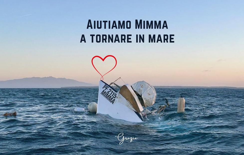 Peschereccio affondato all’Elba, l’appello: «Aiutate Giuseppe a tornare in mare»