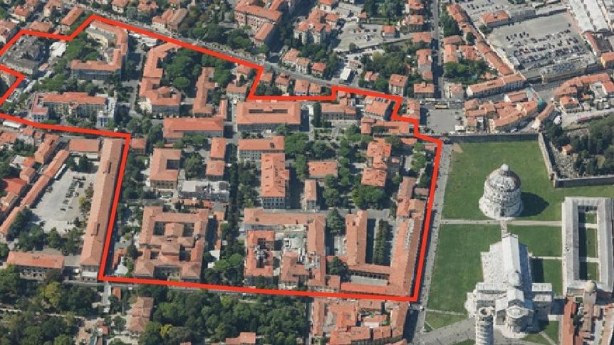 Pisa, un concorso internazionale per ridisegnare il futuro dell’ospedale “Santa Chiara”: tempi e linee guida