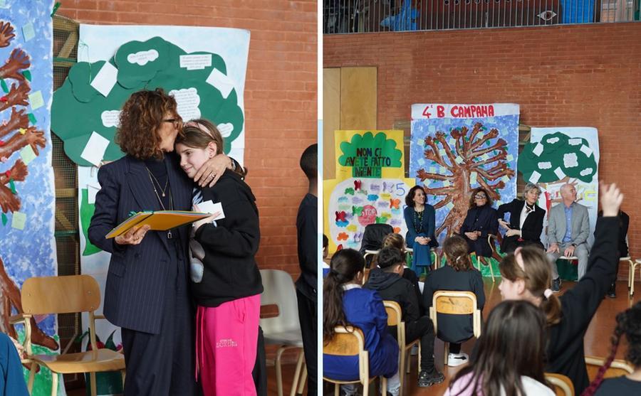 A Livorno Tina Montinaro tra gli studenti: «Abbiamo vinto noi, non la mafia. Ragazzi: denunciate le ingiustizie»