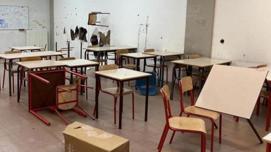 
	I danni dei vandali al Mattei

