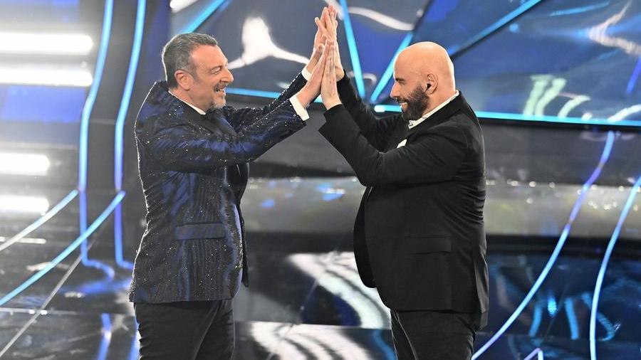 John Travolta e Amadeus