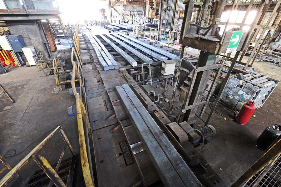 
	L&rsquo;impianto del treno rotaie (foto Paolo Barlettani)

