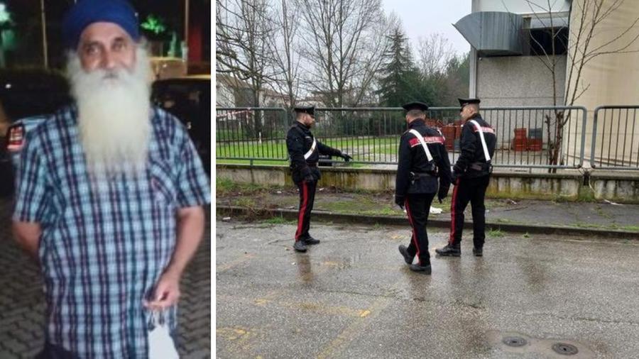 La vittima Arpal Singh e il luogo dov'è stato ucciso