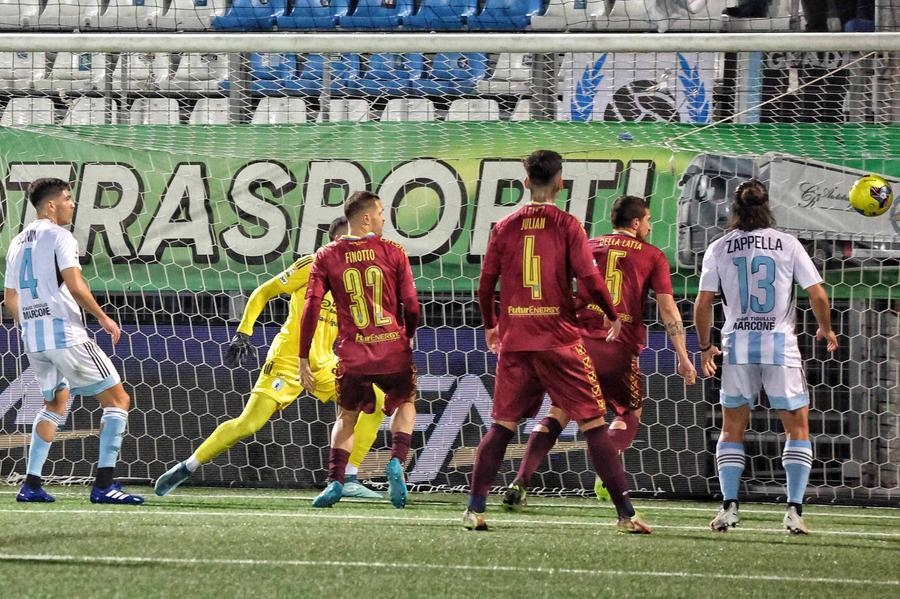 Carrarese, grande tris in rimonta in casa dell’Entella